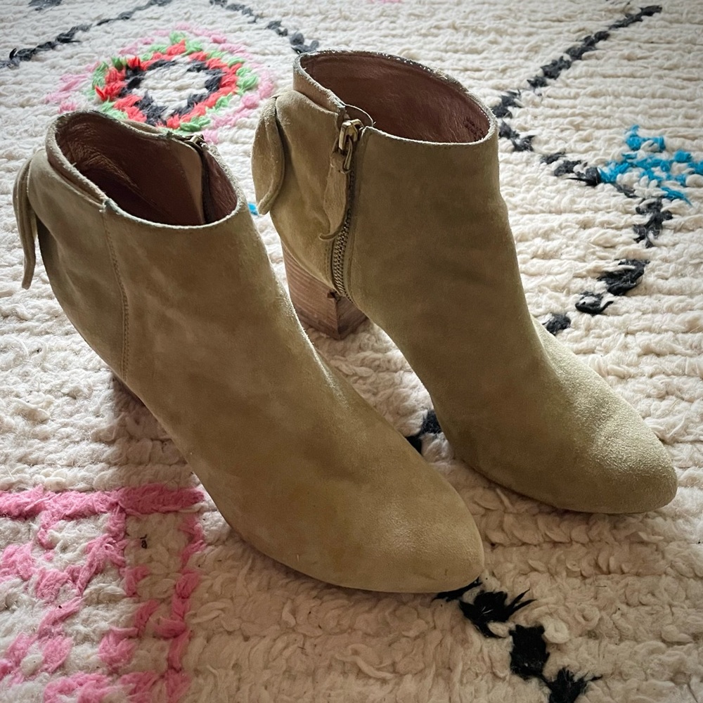 Anthropologie Miss Albright Booties